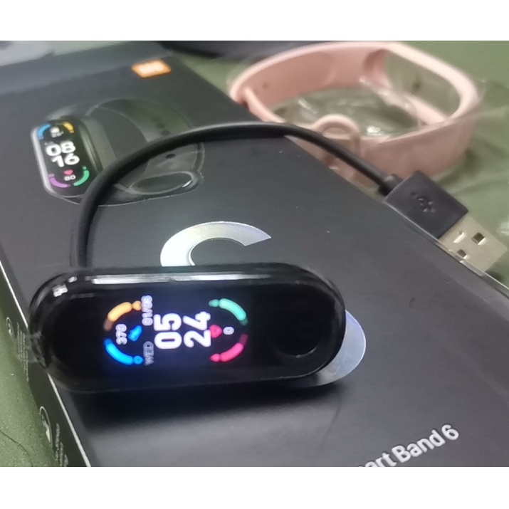 Vòng đeo tay đồng hồ thông minh m6 với máy đo huyết áp, nhịp tim và nhịp tim