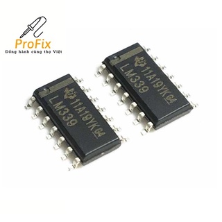 Ic lm339 ic khuếch đại, so sánh tín hiệu loại dán