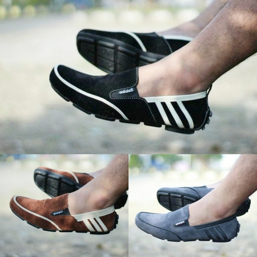 Giày Lười Da Lộn Adidas Dembele Thời Trang Công Sở Cho Nam