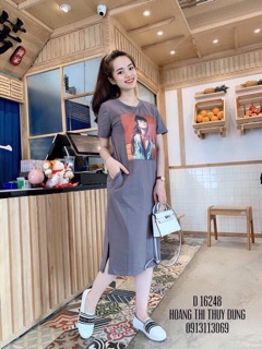 Đầm dáng xuông