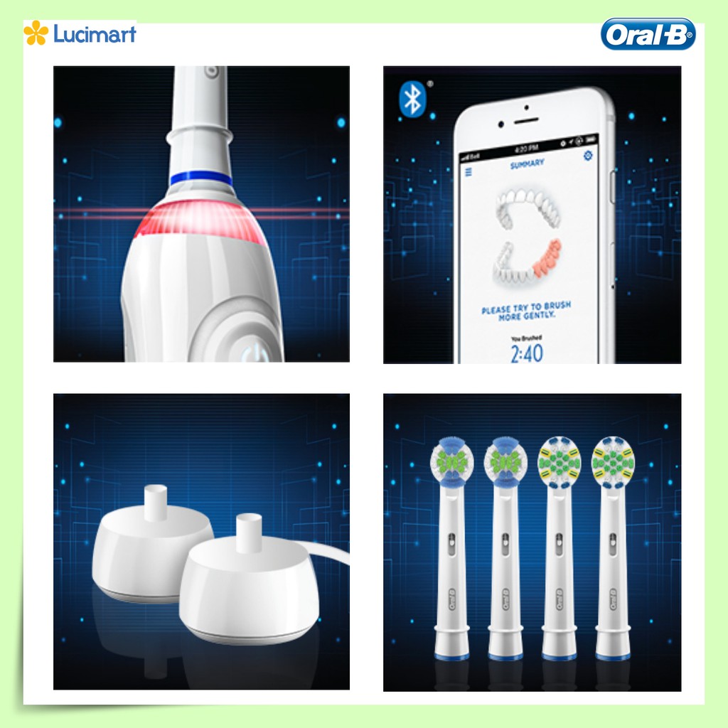 Bàn chải điện Oral-B Genius, Oral-B ProAdvantage 6000 Rechargeable Toothbrush [Hàng Đức]