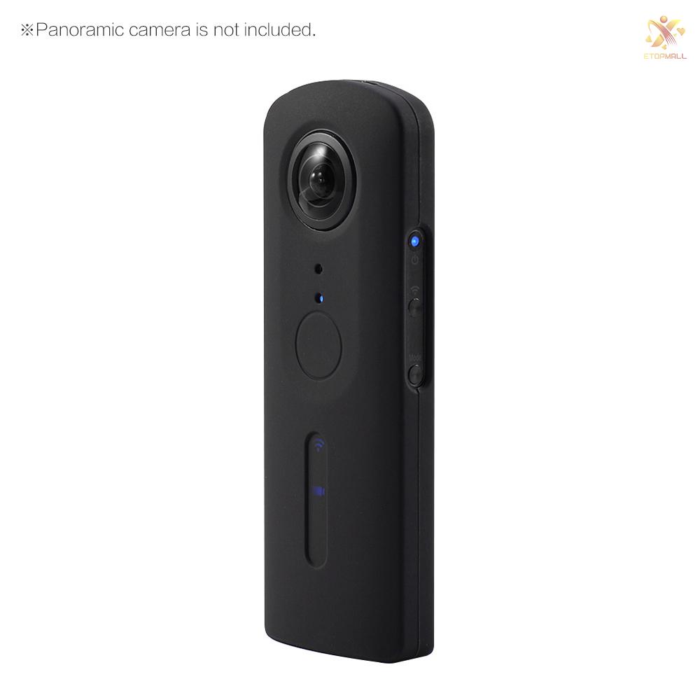 ANDOER Vỏ Silicon Bảo Vệ Ống Kính Máy Ảnh Cho Ricoh Theta V 360 Độ