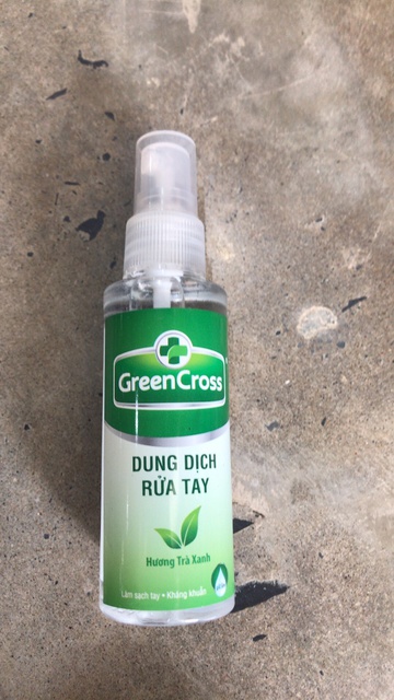 Dung dịch rửa tay Green Cross hương trà xanh 70ml | BigBuy360 - bigbuy360.vn