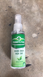 Dung dịch rửa tay green cross hương trà xanh 70ml - ảnh sản phẩm 7