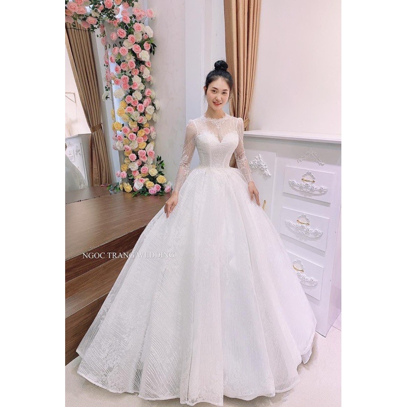 Váy cưới mẫu  Quỳnh Anh