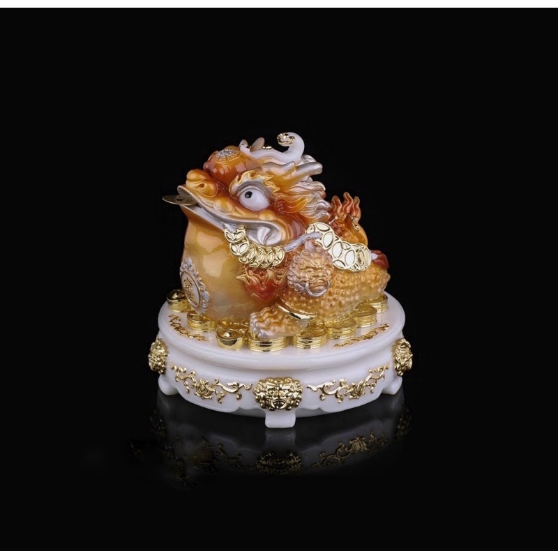 Cóc Ngậm Tiền - Tỳ Hưu cao 26cm- Thiềm Thừ Tỳ Hưu Chiêu Tài Phong Thuỷ - Vật Phẩm Phong Thuỷ Hút Tài Lộc