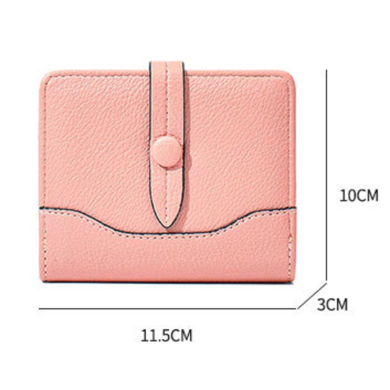 Ví Da Ngắn Mini Thời Trang Cho Nữ
