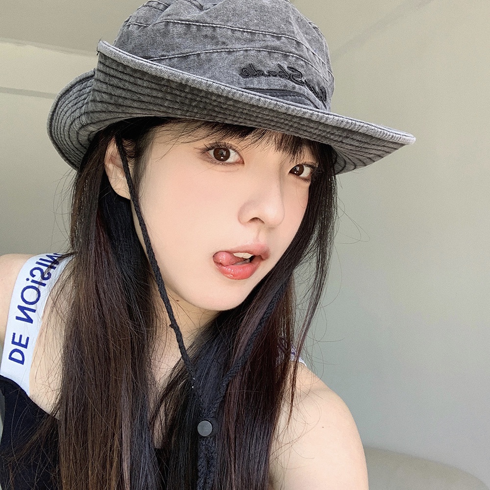 Nón Tai Bèo Vành Rộng Che Nắng Kiểu Cao Bồi Phương Tây Cá Tính