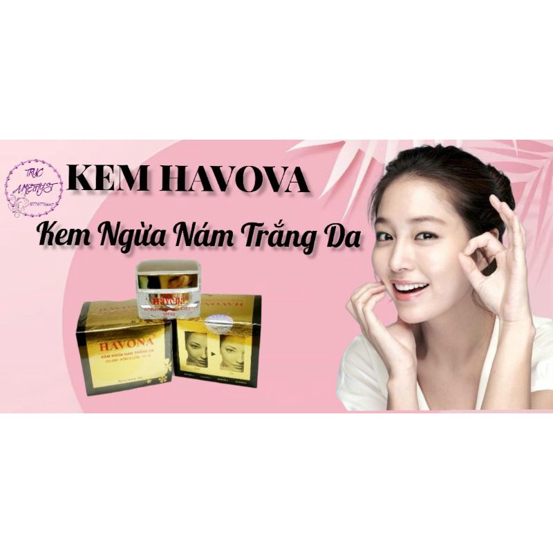 KEM NGỪA NÁM TRẮNG DA HAVONA SPF30