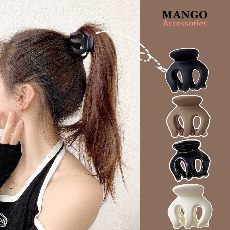 『Mango』Kẹp Tóc Mái Cỡ Nhỏ Màu Sắc Thanh Lịch Dễ Phối Đồ Thời Trang Cho Nữ R153
