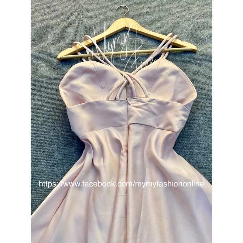 Đầm xoè voan hoa đi biển tay dài TRIPBLE T DRESS có dãn - Free size - MS49HD