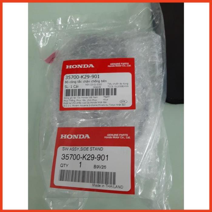 Bộ công tắc chân Chống bên chính hiệu honda Lead 125 khóa chìa ,  Airblade 125 2016-2018 , SHMode 125