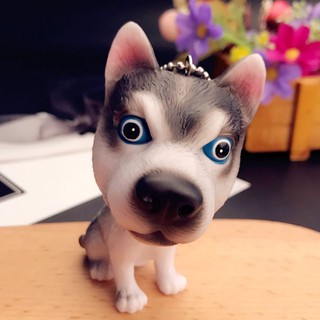 Móc Khóa Chó Pug Husky Poodle