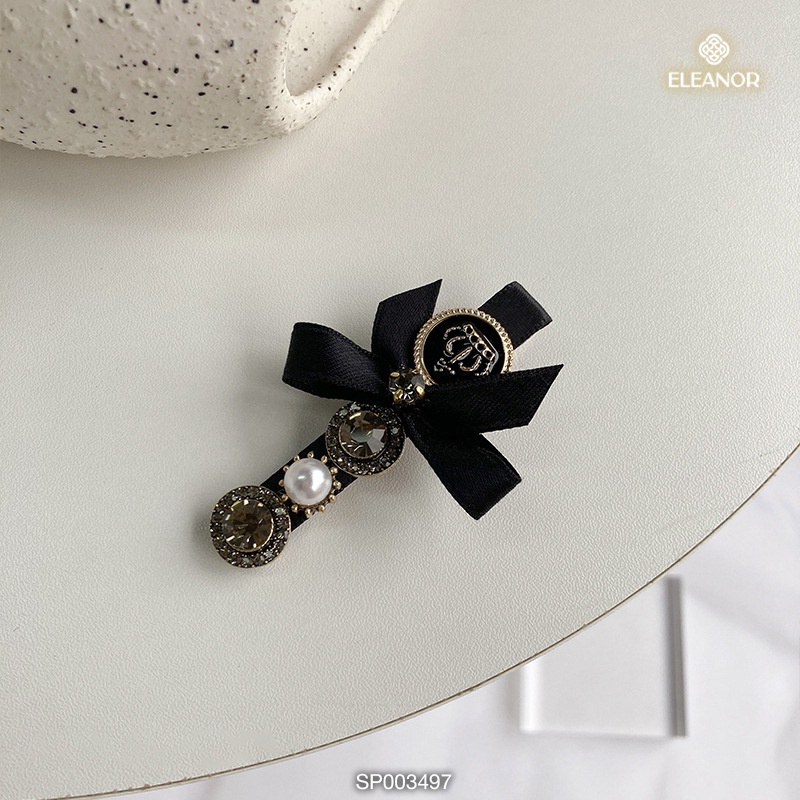 Cài tóc nữ Eleanor Accessories đính đá ngọc trai nhân tạo phụ kiện tóc 3496