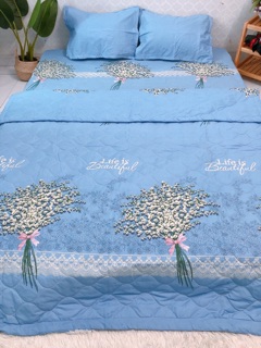 Bộ 5 món hè cotton poly Hoa Baby