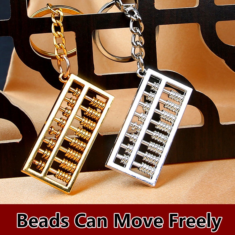 Abacus Móc Khóa Hình Bàn Tính Sáng Tạo
