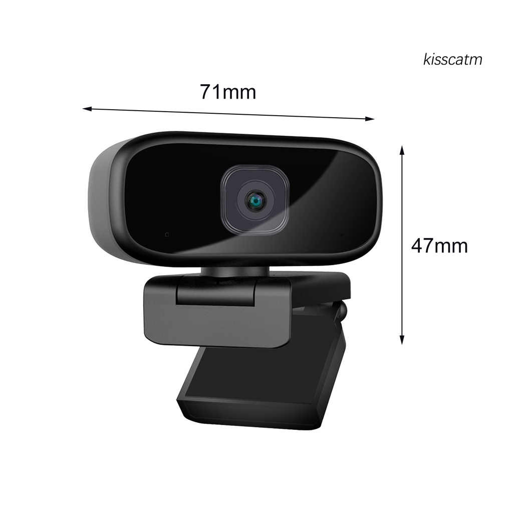 Webcam Kiss-Ws Hd 1080p Mini Cổng Usb Xoay Được Cho Pc | BigBuy360 - bigbuy360.vn