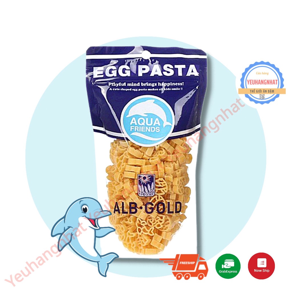 Nui trứng Egg Pasta Nhật cho bé từ 8m+