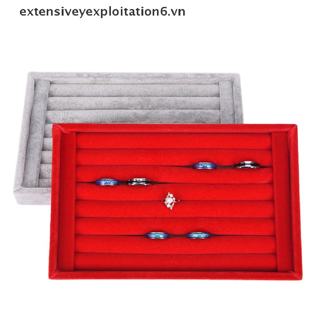 Giá Đỡ Trưng Bày Trang Sức Bằng Nhung Sang Trọng E6VN / E6VN