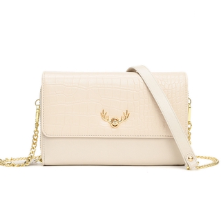 Túi Đeo Chéo Charles And Keith Dáng Vuông Nhỏ Phối Dây Xích Thời Trang 2020