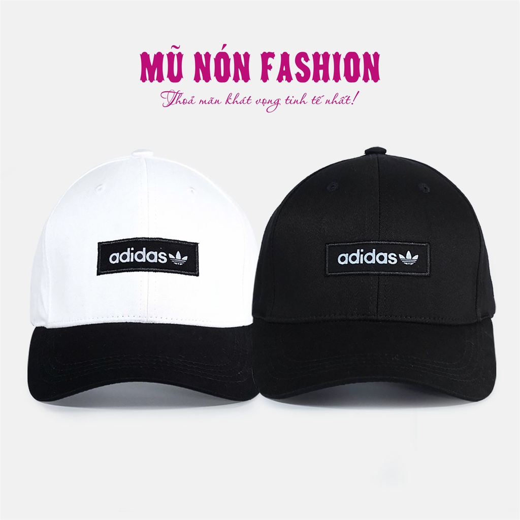 Nón Kết Adidas HCN - Mũ thời trang nam nữ logo đúc 3D phong cách hàn quốc full box [Freeship Extra] toàn quốc