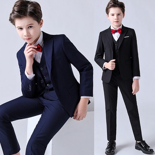 Set Đồ Vest 5 Món Lịch Lãm Cho Bé Trai