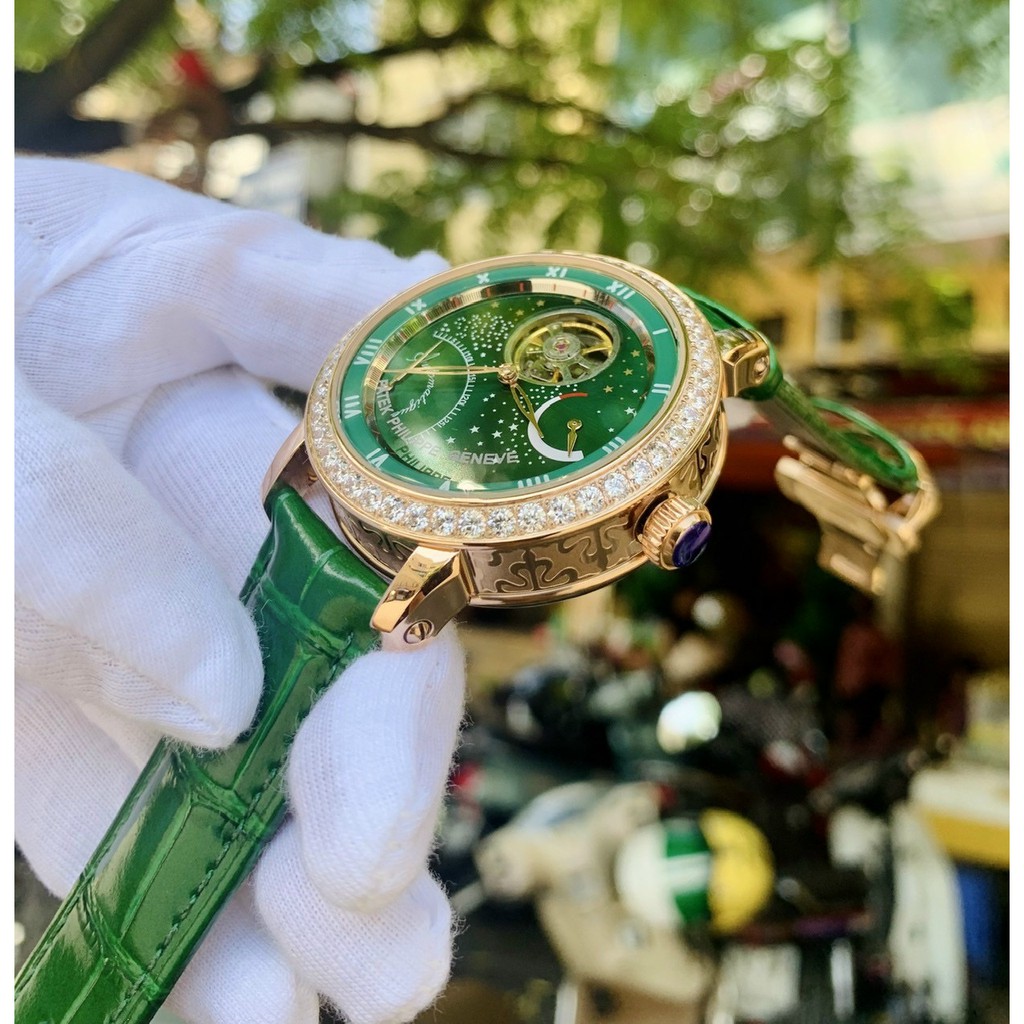 Đồng Hồ Nam PatekPhilipe Nautilus P5888 , Máy Automatic - Cơ , Dây Da , Size 40mm