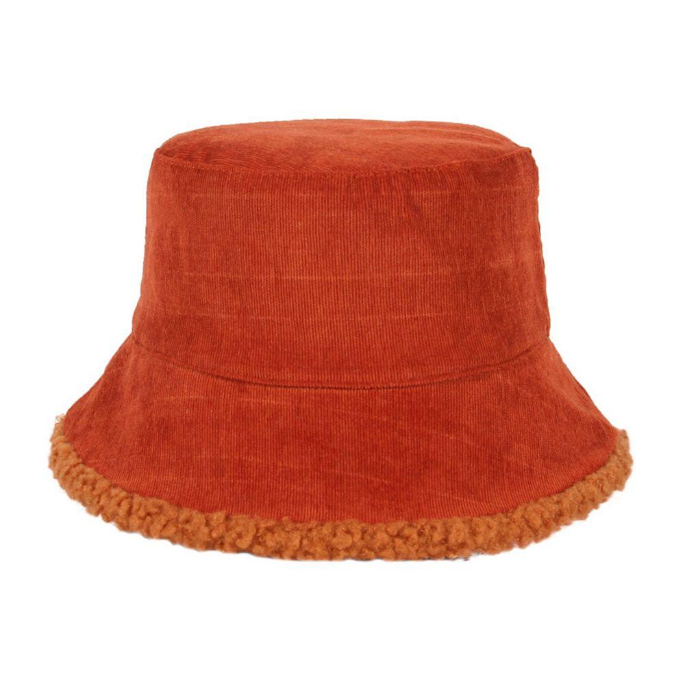 Mũ Bucket Nhung Lông Thời Trang Mùa Thu Đông Ấm Áp