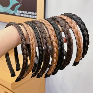 Băng Đô Cài Tóc Giả Dạng Thắt Bím Dễ Thương Cho Nữ