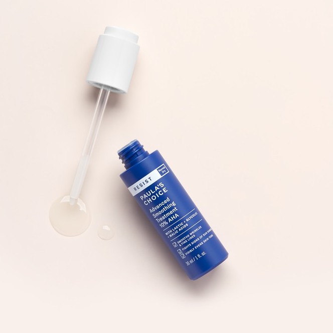 Lotion tẩy da chết làm sáng và căng bóng da Paula's Choice Resist Advanced Smoothing Treatment 10% AHA 30ml 7651 | BigBuy360 - bigbuy360.vn