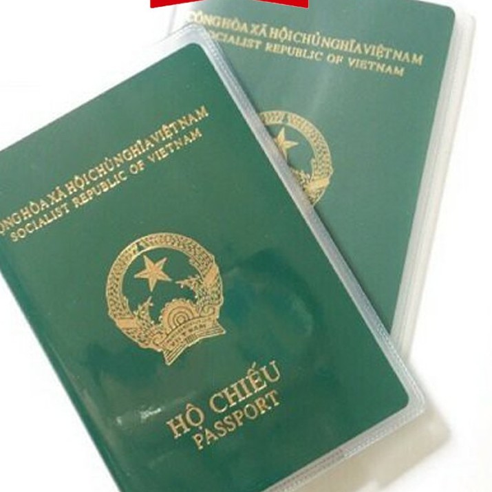 Vỏ Bọc Hộ Chiếu Passport - Bao Đựng Hộ Chiếu Có Ngăn Nhỏ Nhét Thẻ ATM, Card