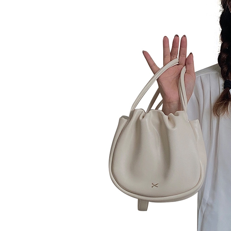 Túi đeo chéo IELGY cỡ nhỏ thiết kế xếp ly xinh xắn thời trang cho nữ