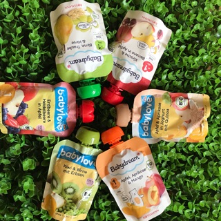 Hoa quả nghiền hữu cơ babylove&babydream