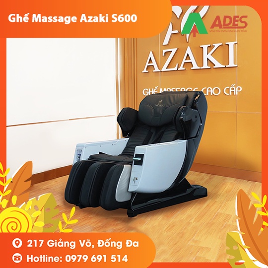 Ghế Massage Toàn Thân Cao Cấp 4D AZAKI S600 - Bảo hành Chính hãng