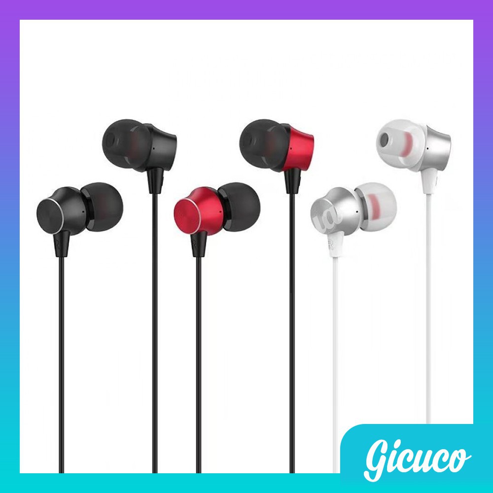 Tai Nghe HOCO M51 (Thiết Kế Nhét Tai - Âm Thanh Trong Trẻo - Phụ kiện VIP HN)