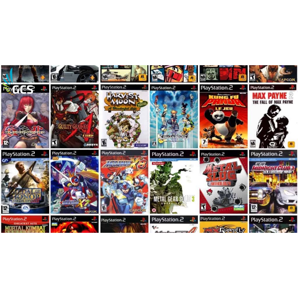 Ổ Cứng Game PS2 Cài Full Hàng Nghìn Game PS2, PS1, NES, SNES, SEGA... Cho PS2 Slim, FAT