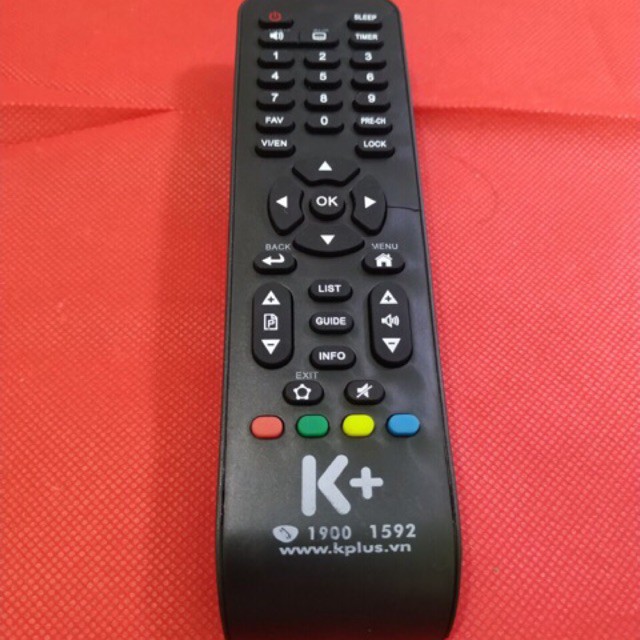 Remote điều khiển đầu thu K+