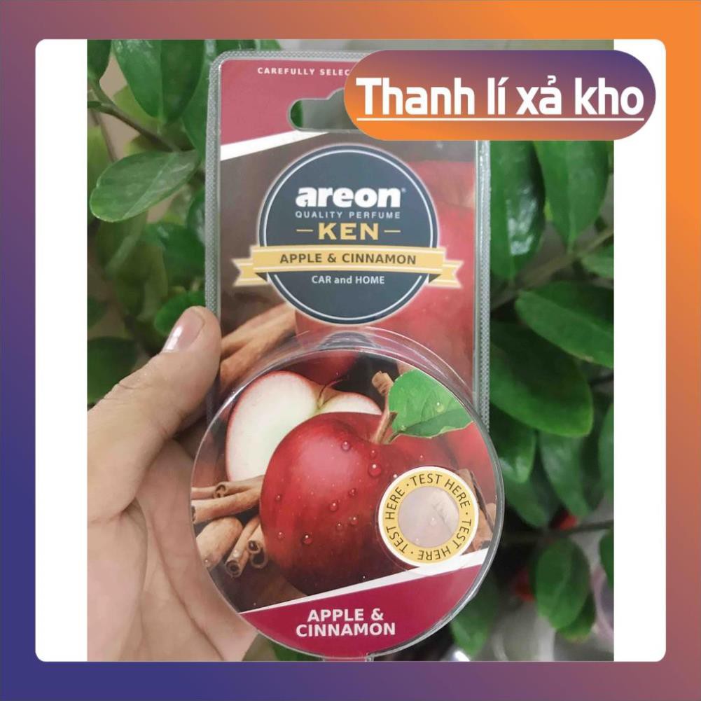 Shop xả kho sp Sáp thơm ô tô hương Táo Quế AREON - NHẬP KHẨU BULGARIA + tặng kèm 1 khăn lau xe chuyên dụng ảnh thật