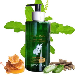 Gel Rửa Mặt Cho Da Thường Biyòkea 320ml Làm Sạch Da, Dưỡng Ẩm Da
