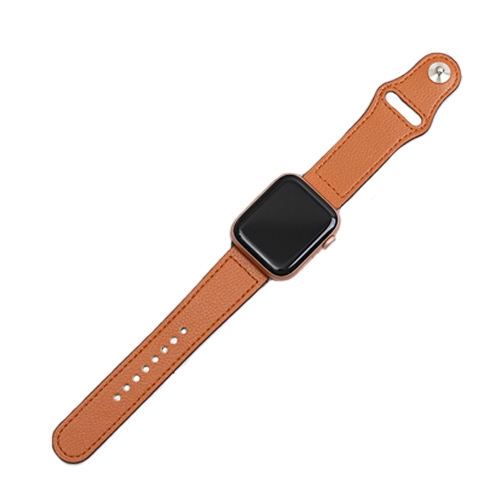 Genuine Leather Loop Strap for Apple Watch Band 42mm 44mm iWatch 5/4/3/2/1 Correa Replacement Bracelet