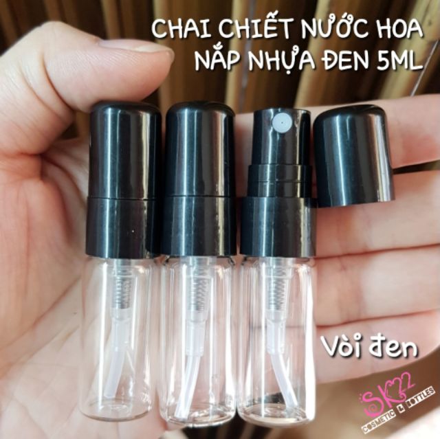 [NẮP VẶN]🌻CHAI CHIẾT NƯỚC HOA DÀI 3ml/5ml/10ml🌻