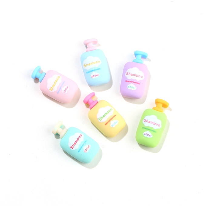 Charm chai Shampoo cho các bạn trang trí nhà búp bê, dán Jibbitz, kẹp tóc, vỏ ốp điện thoại, DIY