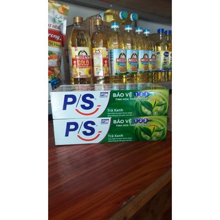 Bộ 2 kem đánh răng p/s 190g bảo vệ 123 tinh chất trà xanh