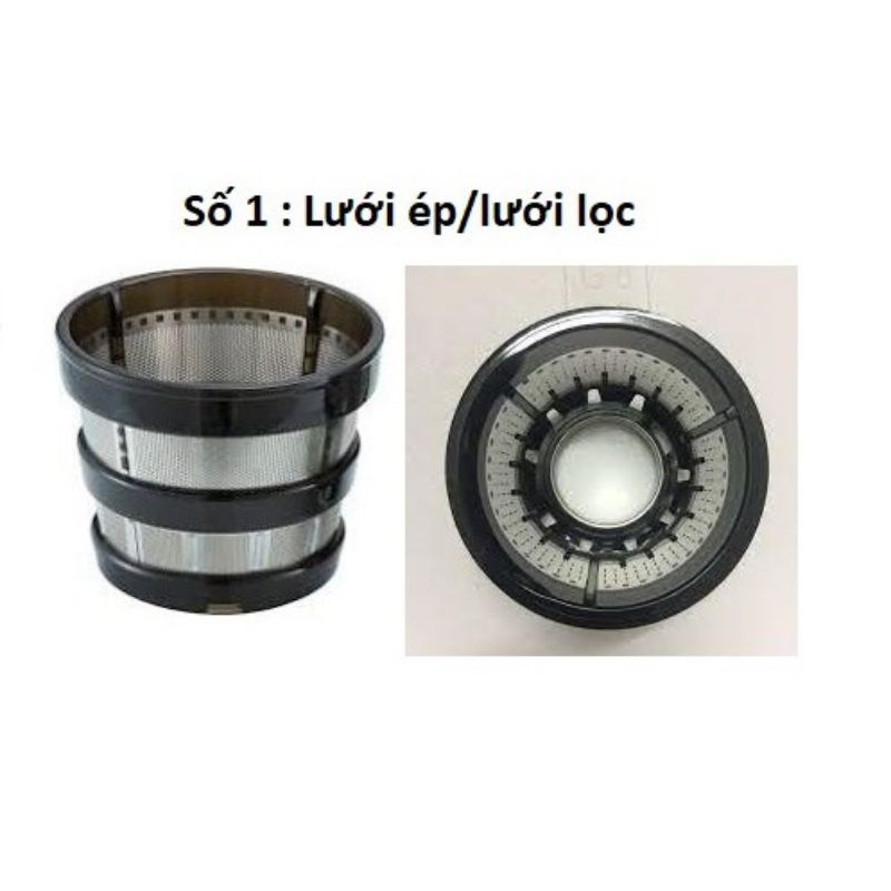 Bộ Phụ kiện Máy Ép Hoa Quả Chậm Korihome JEK 633/644/688