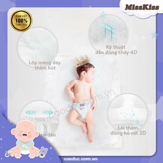 Bỉm dán/quần Misskiss xuất châu Âu các size S58/M52/M44/L48/L42/XL42/XL40/XXL36