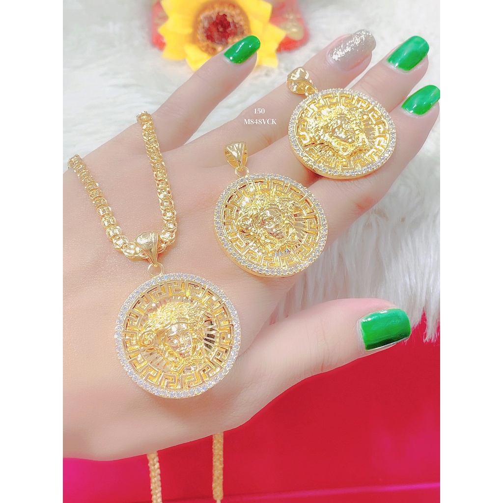 Mặt dây chuyền Mạ Vàng 18K Cao Cấp UHA - Hàng Mới Về ( Giá Tốt Nhất ) M848