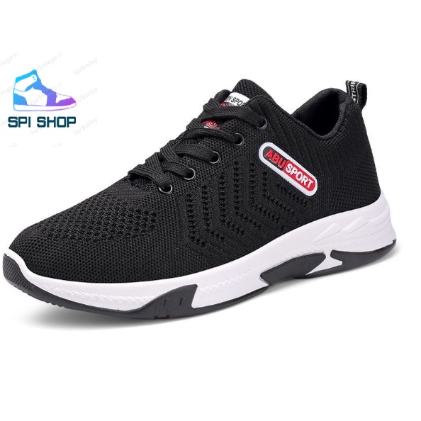 Giày Thể Thao Nam Cao Cấp Spiso Sport-Ghi -S5