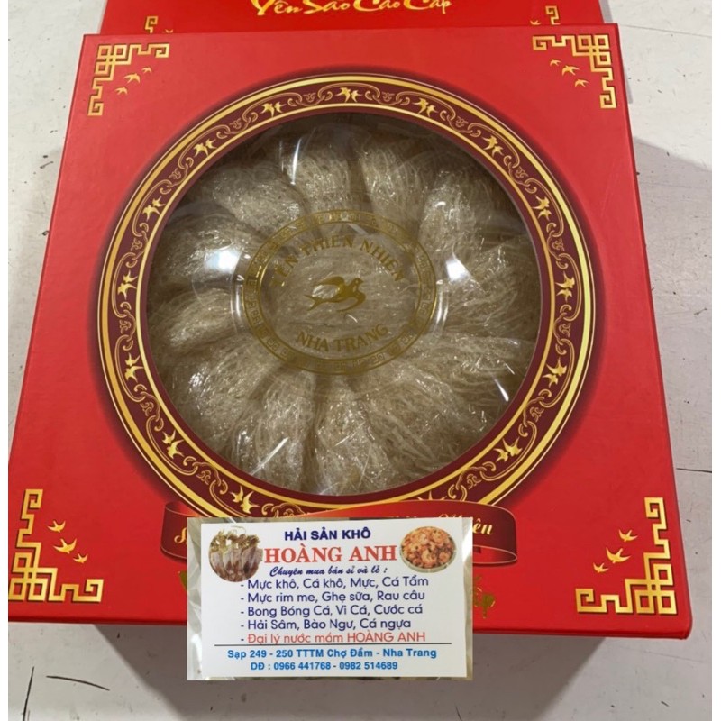 Yến sào nha trang.Set 50g / 100g yến rút lông (yến sơ chế)làm quà hộp nhung đẹp. | BigBuy360 - bigbuy360.vn