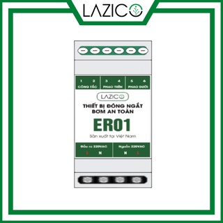 Thiết bị kết hợp phao nước đóng ngắt máy bơm an toàn - ER01 LAZICO