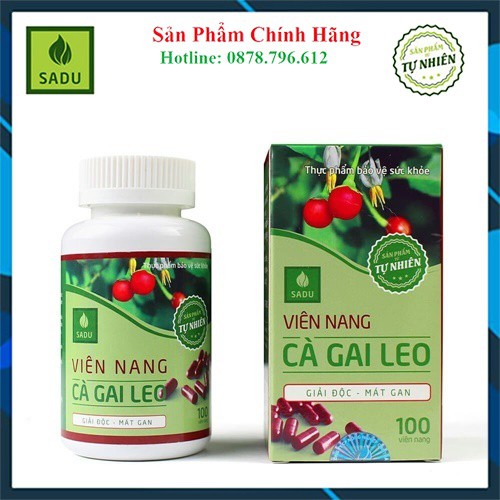 Cà Gai Leo Viên Nang Sadu - [CHÍNH HÃNG] - Cách tốt nhất để bảo vệ gan